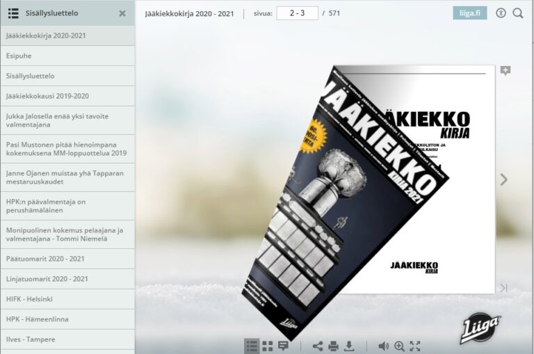 Jääkiekkokirja 2020 – 2021