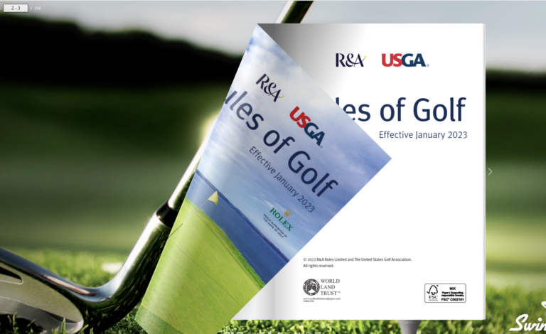 Rules of Golf: January 2023 =>