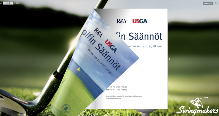 Golfin säännöt 2023